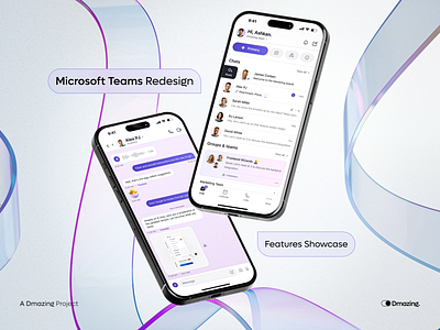 Microsoft Teams Redesign: Sleeker, Smarter, More Intuitive! 🚀 appredesign designstudio designthinking digitalproductdesign dmazing interactiondesign messenger microsoftteams mobileappdesign redesignchallenge slack teams teamsredesign uidesigninspiration uiinteraction uxdesign visualdesign workflow workplaceux