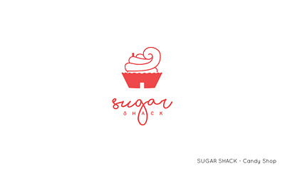 Logo: Sugar Shack (Candy Shop) branding branding design candy candy shop candy store design graphic design illustration logo logo design sugar vector