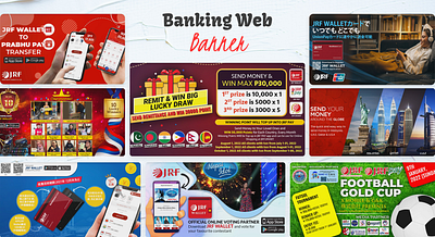 Banking Web Banner | Website Banner adobephotoshop apanbanner banking bankingbanner banner branding graphic design j japan landing page ui uiux ux webbanner website websitebanner