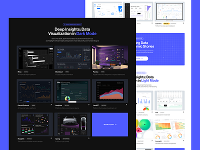 Website Scroll Page Data Visual ✦ Lazarev. design product service startup ui ux web website