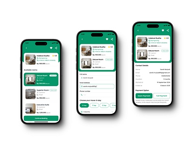 Kost / Rent Room - Booking Mobile App Exploration app booking clean design house minimalist mobile mobile app mobile ux real estate ui rent room transaction ui ui design user experience