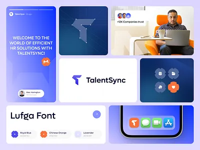 TalentSync - Branding for SaaS brand guidelines brand identity branding colors design digital illustration graphic design graphicdesign marketing packaging print design typography visual identity web marketing