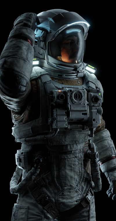 Astronaut 3d 3d render astronaut render space