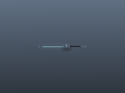 Skeuomorphic controls 2 app design component console controls design skeuomorphism slider ui