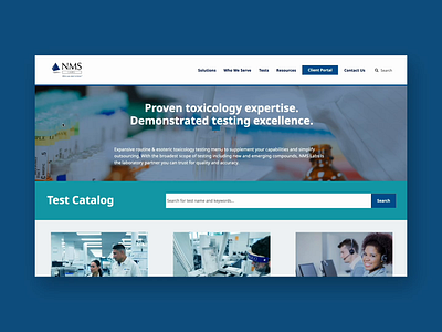 NMS Labs design drupal education graphic design imagex imagex media imagexmedia ui webdesign