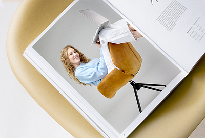 Claudie design chair design furniture layout magazine model photo session