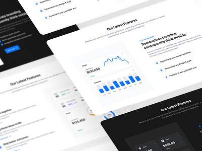 SaaS Blocks - Lookscout Design System blocks design design system figma landing page layout lookscout modern saas ui webpage website