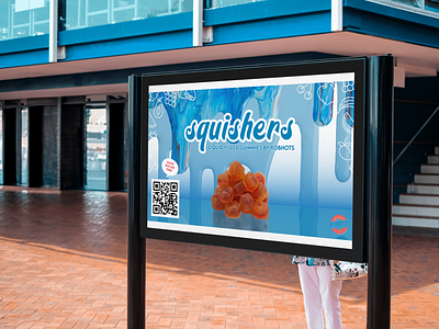 Campaign: Squishers Product Launch (Cannabis Edibles) branding cannabis cannabis gummies edible edibles graphic design in store signage marijuana marijuana gummies media robhots small business squishers tv screens weed weed gummies