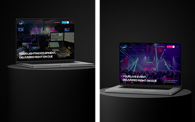 Website Refresh For An Audio-Visual Events Company brand identity branding design ui ux web design web development website wor wordpress wordpresswebsite