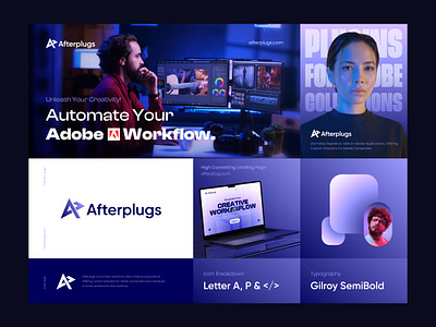 Software Logo Design, AP logo design, Plugin logo, Code Logo adobe afterplug logo ap logo app logo application business logo code logo coding colorful logo gradient logo modern logo plugin logo software software company software logo startup startup branding tech logo technology logo typography