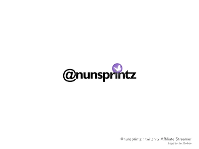 Logo: @nunsprintz (Twitch Affiliate) branding butterfly design gamer gaming girl gamer graphic design illustration logo nerd pc gaming personal branding stream streamer twitch twitch affiliate ui vector vector art