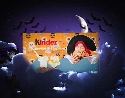 Packaging for Kinder | Design branding food graphic design kinder label sweet