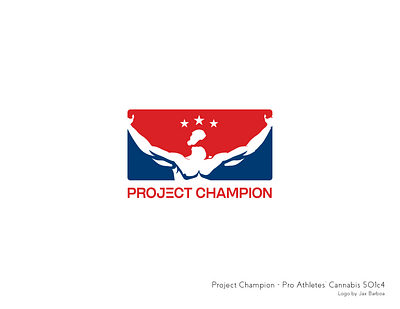 Logo: Project Champion (Political Advocacy Organization) branding cannabis cannabis advocacy deschedule descheduling design graphic design illustrated illustration jim mcmahon kyle turley logo logo design politics pot politics reschedule rescheduling ricky williams sports weed