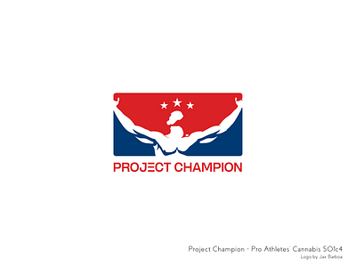 Logo: Project Champion (Political Advocacy Organization) branding cannabis cannabis advocacy deschedule descheduling design graphic design illustrated illustration jim mcmahon kyle turley logo logo design politics pot politics reschedule rescheduling ricky williams sports weed