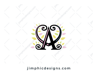 Love A Logo branding design graphic design heart letter letter logo logo logo design love vector