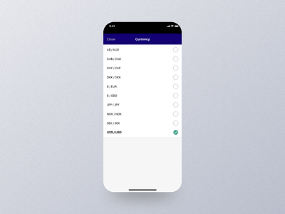 Choose Currency Mobile App Ui app choose currency choose currency app choose currency dashboard choose currency design choose currency details choose currency experience choose currency interface choose currency mobile choose currency option choose currency page choose currency screen choose currency setting choose currency ui choose currency view choose currency widget design mobile screen ui