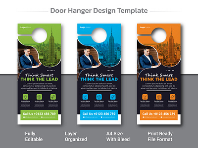 Corporate business door hanger design agency banner branding business company corporate creative design designer door door hanger graphic graphic design grow hanger marketing standee template trending ui ux