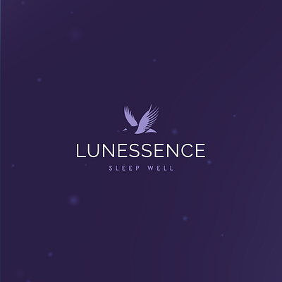 Lunessence logo branding graphic design logo