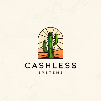 Cashless systems logo branding graphic design logo