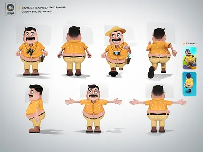 Character Design / 2D digital drawing character design game art