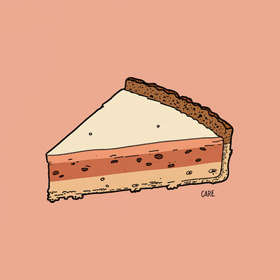 Cheesecake slice ai ai art ai illustrations artwork graphic design logo