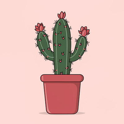 Cactus ai ai art ai illustration artwork graphic design logo