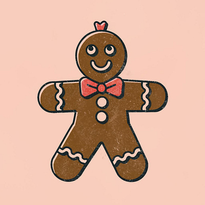 Ginger Bread Man ai ai art artwork graphic design illustrations logo