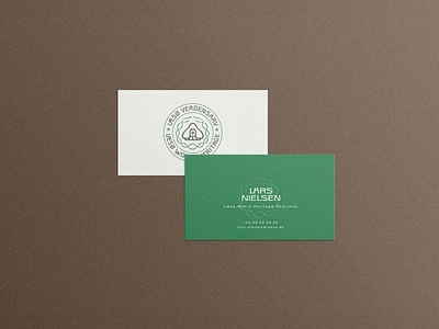 Læsø Verdensarv Logo bespoke type brand design branding business card custom font danish denmark design font identity identity design logo logo design læsø typography visual identity