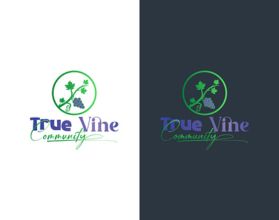 True Vine Community Logo Design best church logo branding christian christian church christian designer christian logo christian logo design church church branding church designer church graphic design church logo church logo design community graphic design logo logo designer logo for church ministry ministry logo