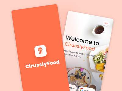 Cirussly Food app desing app desing app ux design cirussly food design food food app food app desing graphic design illustration logo logo deisng logo desing mobile app design mobile ui ui ui design ux