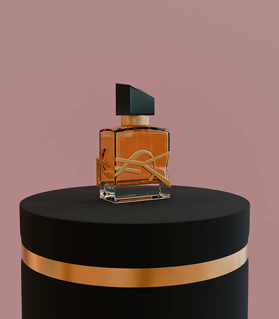 Perfume 3d animation graphic design