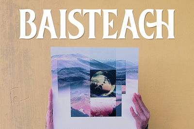 Baisteach Font packaging