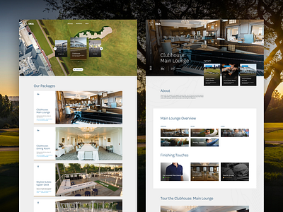 Legends USGA 2023 Open Sales Website product design ui ux website