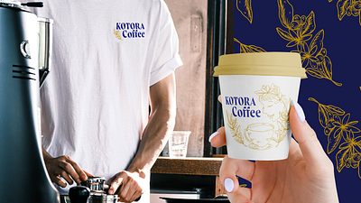 Kotora Coffee Logo Design branding coffee coffee brand graphic design japan japanese logo logo design typography