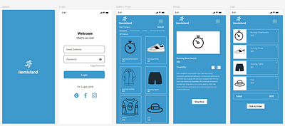 Basic E-Commerce App branding design graphic design illustration mobile apps typography ui ux