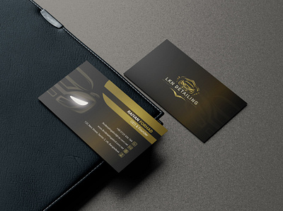 Elegant Business Card business card graphic design illustration modern