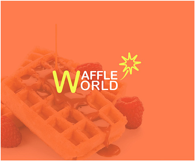 Waffle World branding logo