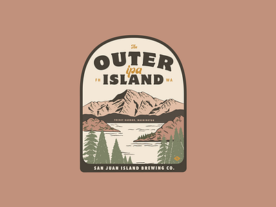 Merchandise Outer Island Graphic art direction branding branding design design graphic graphic design illustration logo merchandise