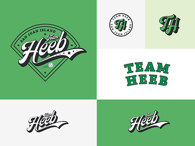 Team Heeb San Juan Island Grassroots Nonprofit Branding branding branding design design graphic design logo logo package typography vector