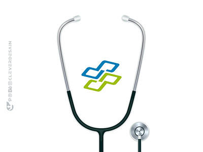 DFPN Deutsches Forschungspraxennetz Logo Design brand corporatedesign cross doctor geometrical logo mark medical plus stethoscope vector