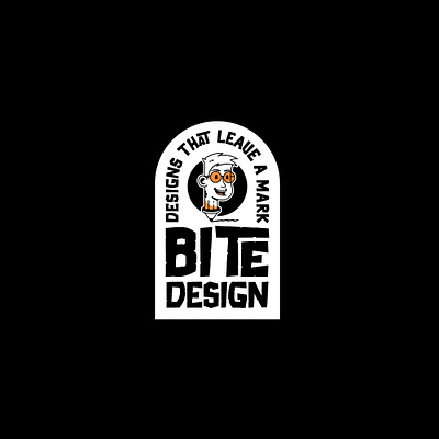 Bite Design Logo adobe branding character design designer graphicdesign illustration illustrator logo photoshop