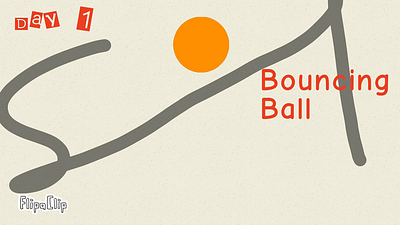 Bouncing ball 2d animation