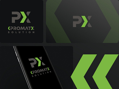 Promatx Logo Concept branding logo logodesign modern