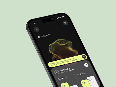 Sisense • AI Assistant ai app ai ux app design business intelligence data design data visualization drip designs product design sisense tech design ui design user experience user interface ux design