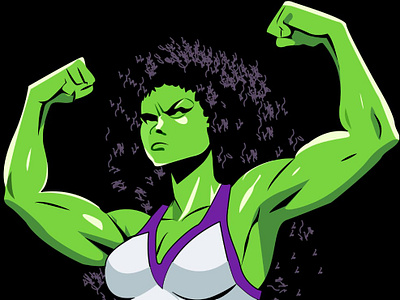 she's hulk design 2d 3d anime artist arts captainmarvel designer graphic design her hulk hulkdesign ironman marvel professional sfw she