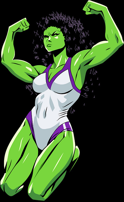 she's hulk design 2d 3d anime artist arts captainmarvel designer graphic design her hulk hulkdesign ironman marvel professional sfw she