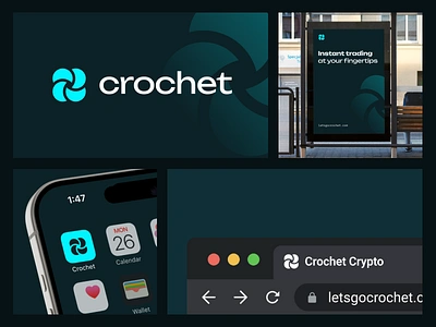 Crochet | Fintech Branding branding fintech