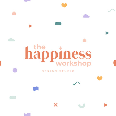 The Happiness Workshop Logo brand brand design brand identity brand studio branding branding design branding studio design design studio designer graphic design illustration illustrator logo logo design