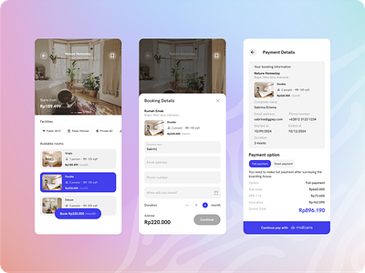 Explore, Book, Stay – Homestay App with Smooth UX book booking design detail home homestay hotel payment product design ui uiux ux