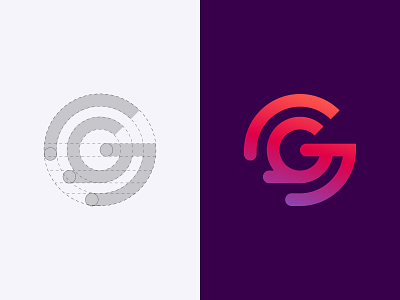 GC combined logo branding design g logo g logo design gc logo illustration letter logo logo logo design logo trends logofolio modern modern logo ui